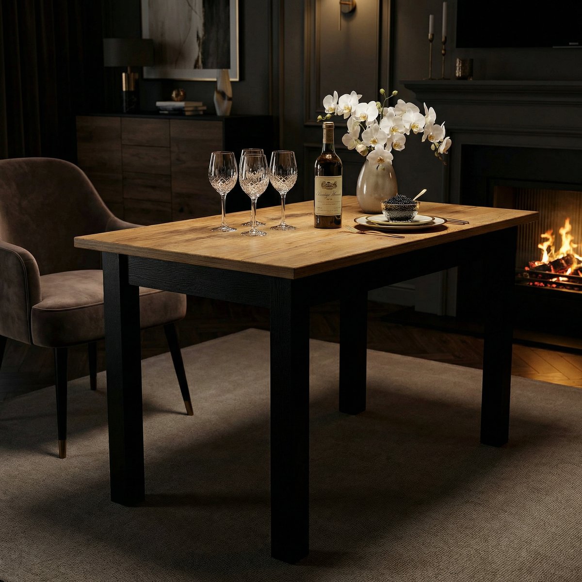 stół wzmacniany nogi bukowe wotan